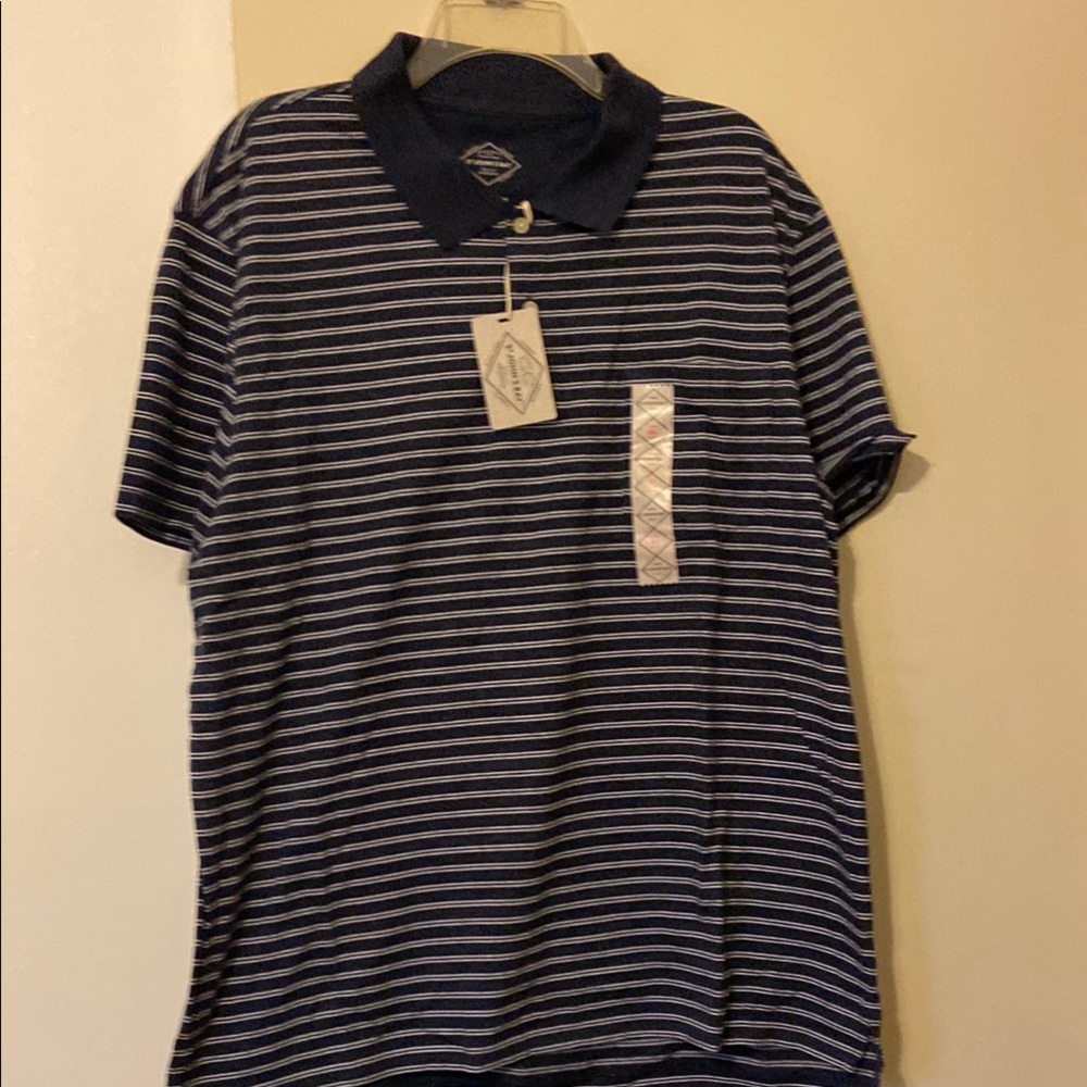 Men’s striped pocket shirt